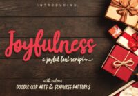 Joyfulness Script Font - Featured Image
