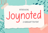 Joynoted Font - Featured Image