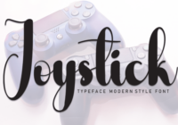 Joystick Font - Featured Image