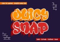 Juicy Snap Font - Featured Image