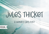 Jules Thicket Font - Featured Image