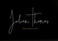 Julian Thomas Font - Featured Image