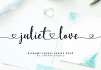Juliet Love Font - Featured Image