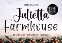 Julietta Farmhouse Font - Featured Image