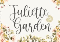 Juliette Garden Font - Featured Image