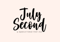 July Second Font - Featured Image