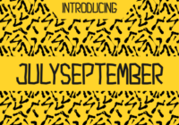 Julyseptember Font - Featured Image