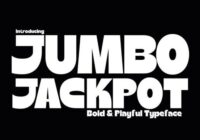 Jumbo Jackpot Font - Featured Image