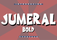 Jumeral Font - Featured Image