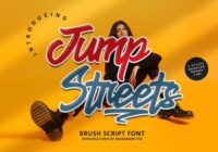 Jump Streets Script Font - Featured Image
