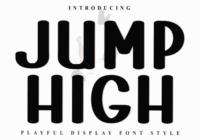 Jumphigh Font - Featured Image