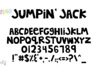 Jumpin' Jack Font - Featured Image
