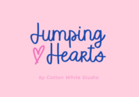 Jumping Hearts Font - Featured Image