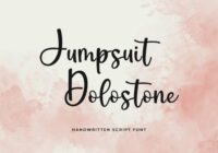 Jumpsuit Dolostone Font - Featured Image