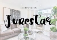 Junestar Font - Featured Image
