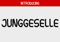 Junggeselle Font - Featured Image