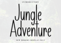 Jungle Adventure Font - Featured Image