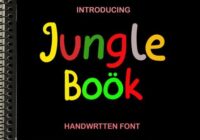Jungle Book Font - Featured Image