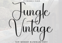 Jungle Vintage Font - Featured Image