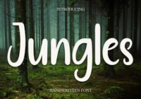 Jungles Font - Featured Image