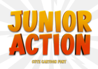 Junior Action Font - Featured Image