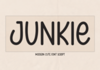 Junkie Font - Featured Image