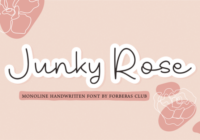 Junky Rose Font - Featured Image