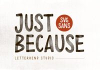 Just Because Font - Featured Image