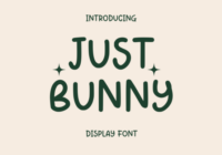Just Bunny Font - Featured Image