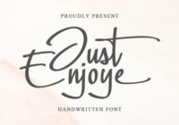 Just Enjoye Font - Featured Image