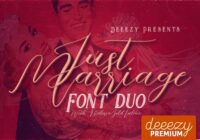 Just Marriage Font - Featured Image