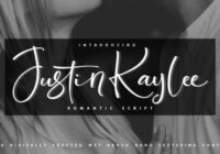 Justin Kaylee Font - Featured Image