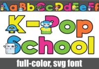 K-pop School Font - Featured Image