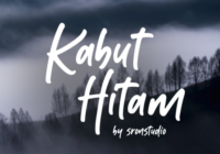 Kabut Hitam Font - Featured Image