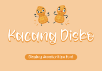 Kacang Disko Font - Featured Image