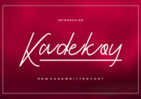 Kadekoy Font - Featured Image