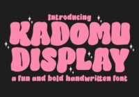 Kadomu Font - Featured Image