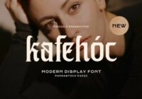 Kafehoc Font - Featured Image
