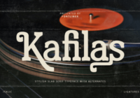 Kafilas Font - Featured Image