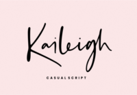 Kaileigh Font - Featured Image
