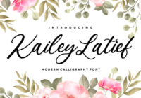 Kailey Latief Font - Featured Image