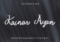 Kainar Agan Font - Featured Image