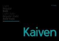 Kaiven Font - Featured Image