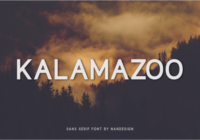 Kalamazoo Font - Featured Image