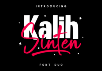 Kalih Sinten Duo Font - Featured Image