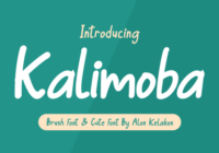 Kalimoba Font - Featured Image