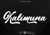 Kalimuna Font - Featured Image