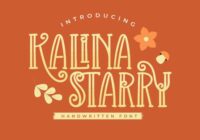 Kalina Starry Font - Featured Image