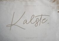 Kalste Font - Featured Image