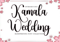 Kamala Wedding Font - Featured Image
